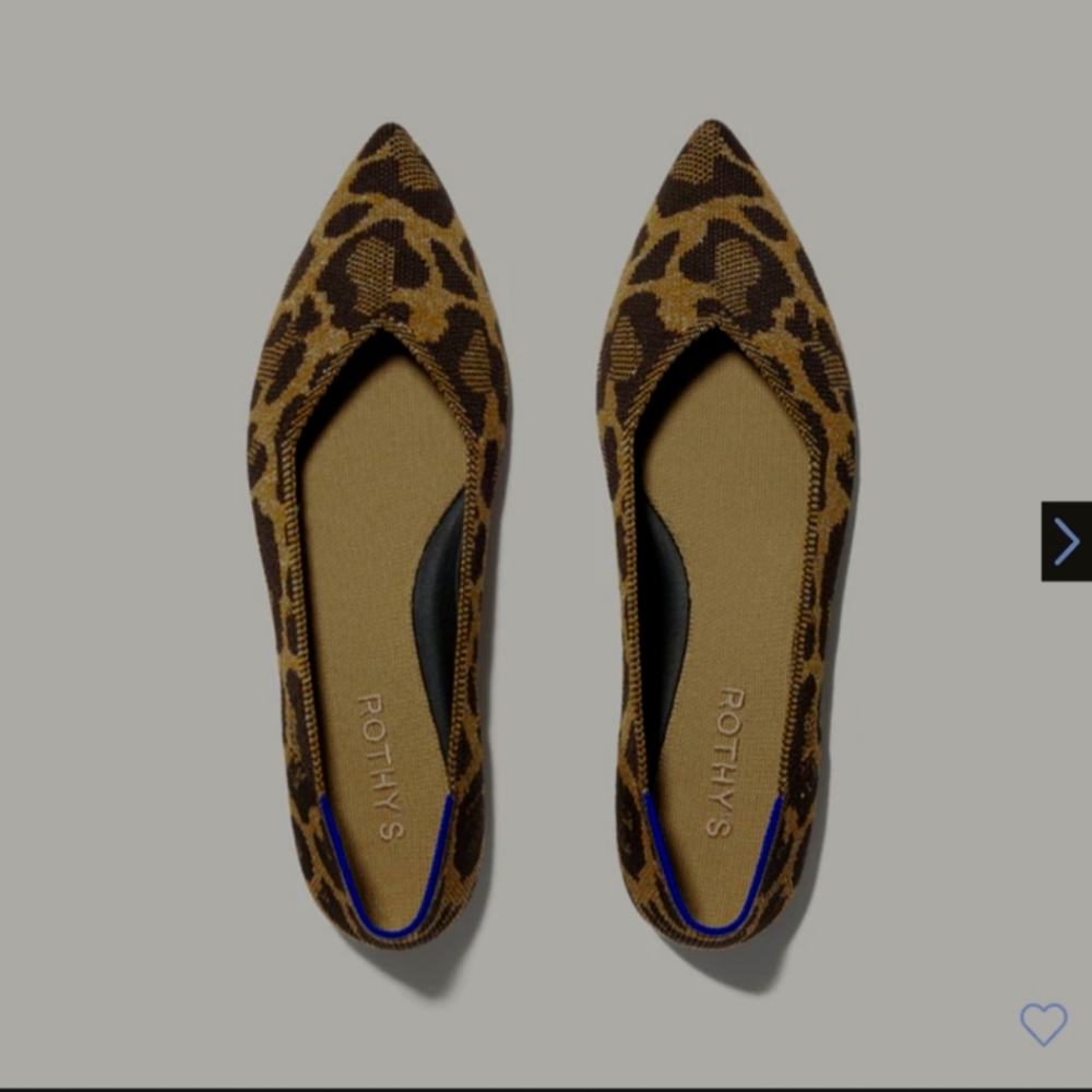 Rothy's The Point 2 II metallic cat